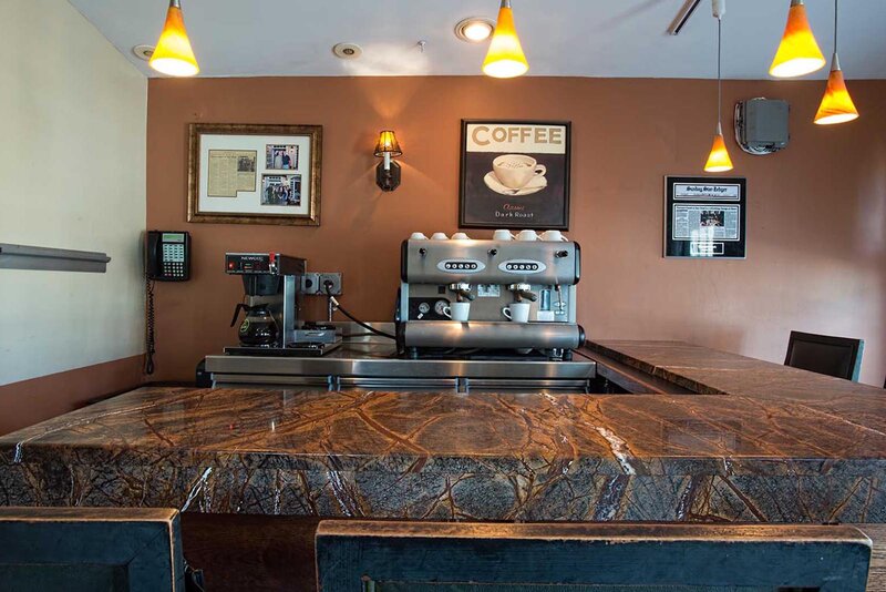 Cafe area